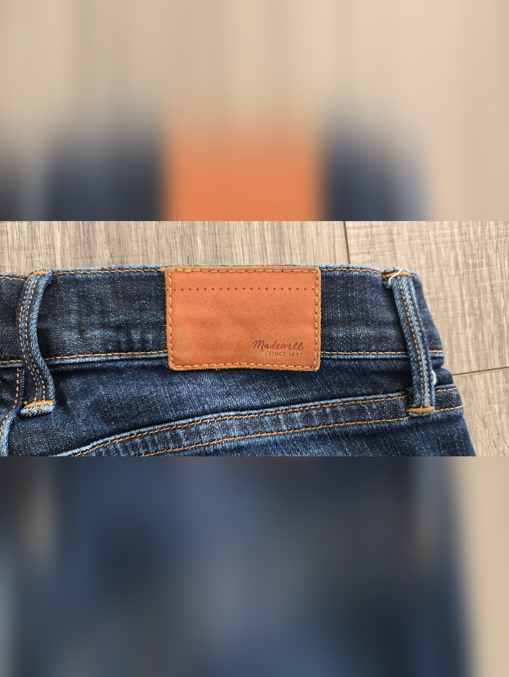 Madewell Women’s Skinny Jeans Size 26 Dark Wash High Rise Denim - Picture 9 of 9